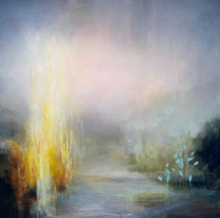 "200 x 200 cm. Acryl på lærred. 2025